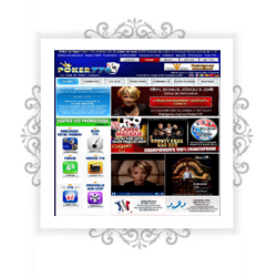 Image de la page d'accueil du site Poker770 Site Poker770